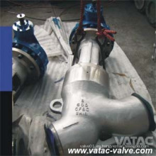 Tipo Y Acero fundido Cl150 Butt Welded Stop &amp; Globe Valve